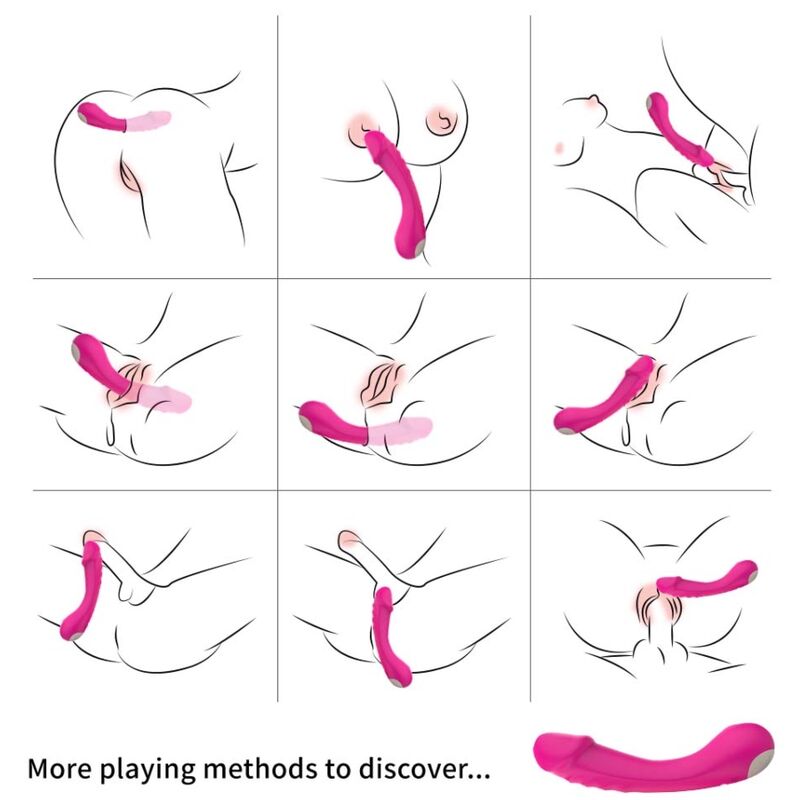 ARMONY - DILDO VIBRATOR G-SPOT SILIKON LILA - Sexotim