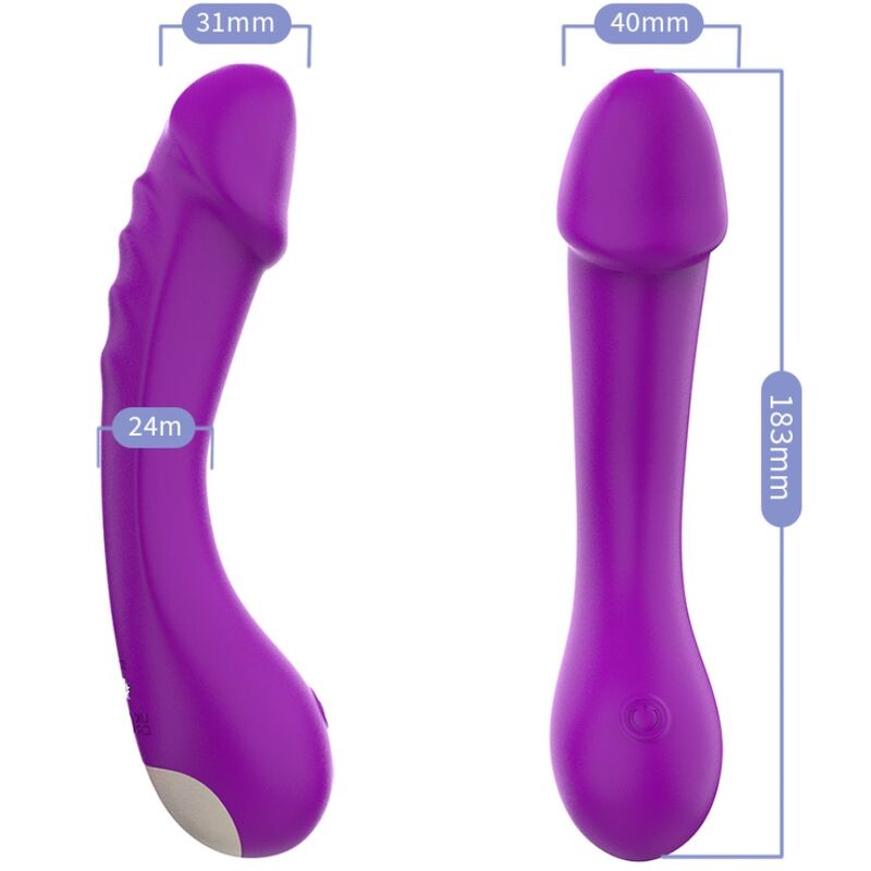 ARMONY - DILDO VIBRATOR G-SPOT SILIKON LILA - Sexotim