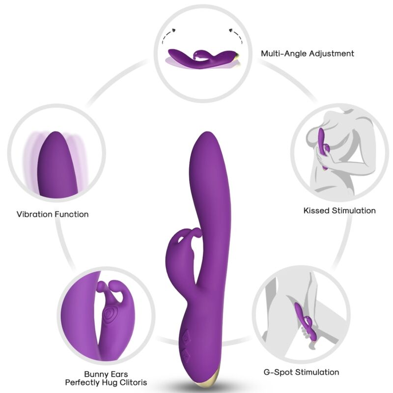 ARMONY - BONNIE VIBRATOR KANINCHEN LILA - Sexotim