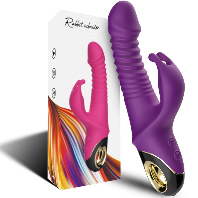 ARMONY - ZING DILDO VIBRATOR KANINCHEN LILA - Sexotim