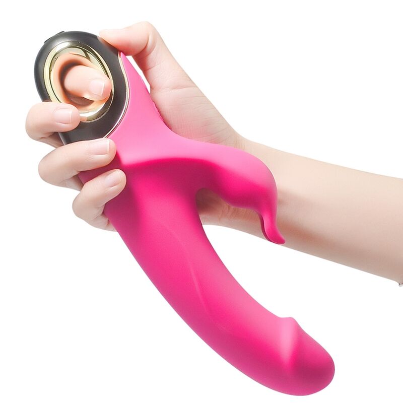 ARMONY - METEROR DILDO VIBRATOR RABBIT ROTATOR FUCHSIA - Sexotim
