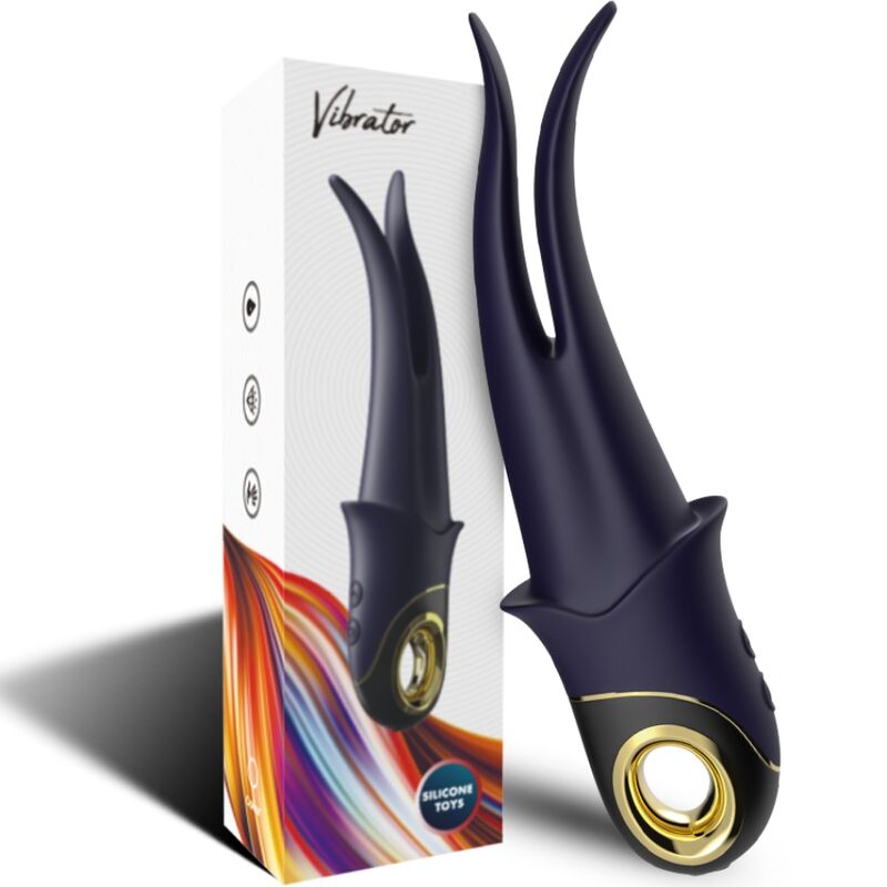 ARMONY - SHADOW VIBRATOR DOPPELKOPF TEASING BLAU - Sexotim