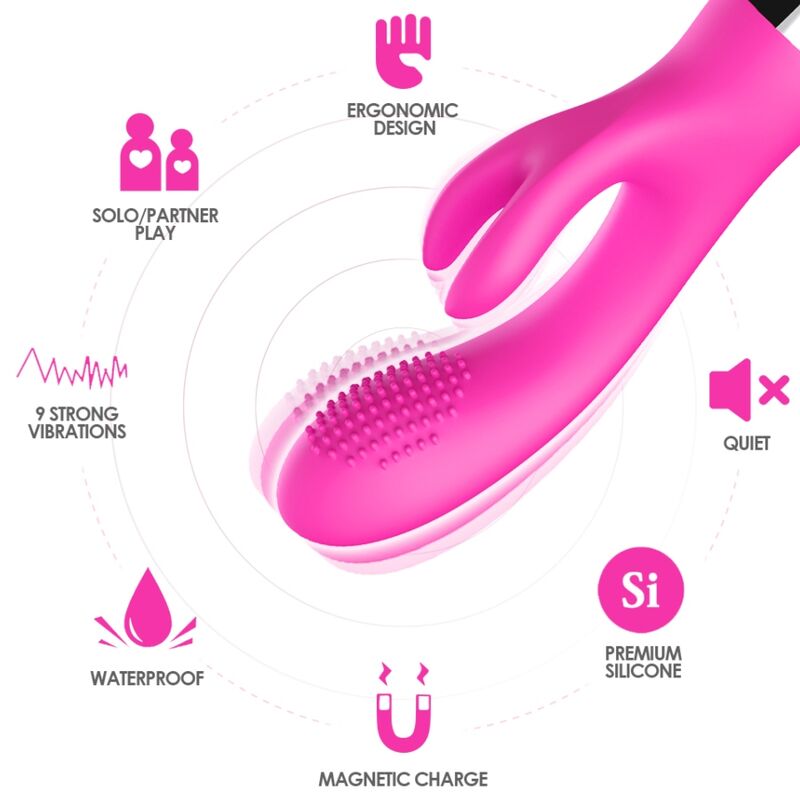 ARMONY - VIBRATOR KANINCHEN FUCHSIA - Sexotim
