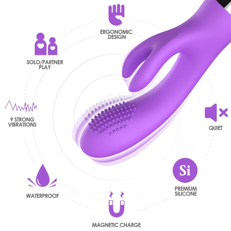 ARMONY - VIBRATOR KANINCHEN LILA - Sexotim