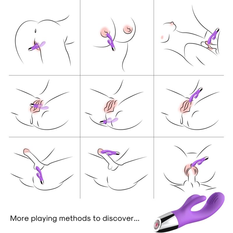 ARMONY - VIBRATOR KANINCHEN LILA - Sexotim