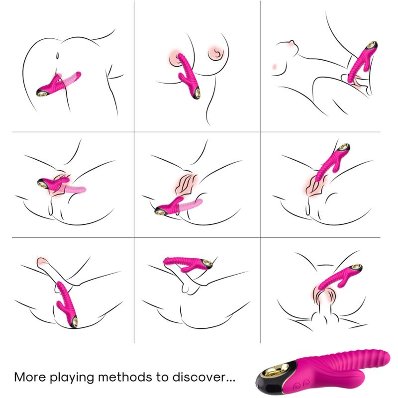 ARMONY - ETERNITY VIBRATOR SILIKON FUCHSIA - Sexotim