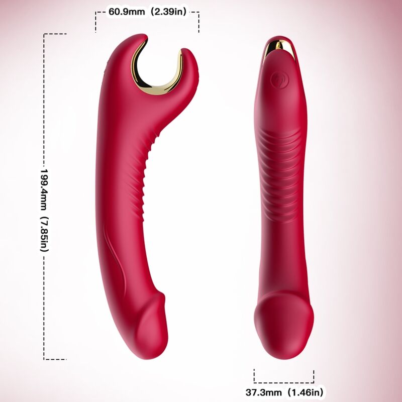ARMONY - PRINCE DILDO VIBRATOR & ROTATOR ROT - Sexotim