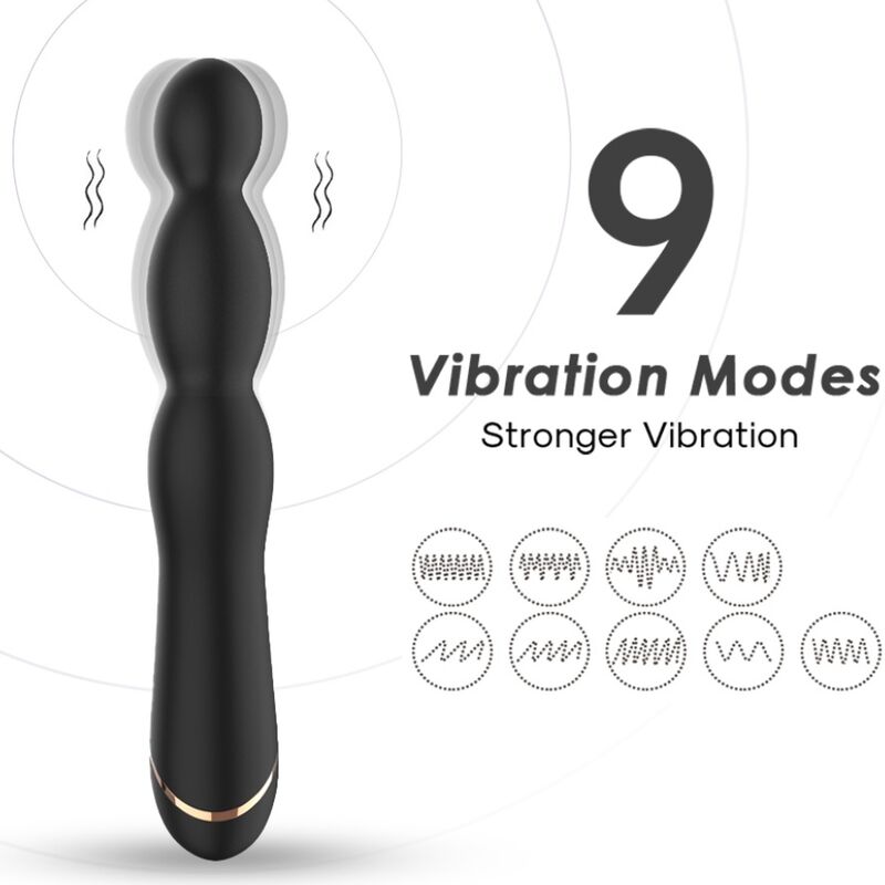 ARMONY - BAMBU VIBRATOR EINSTELLBAR SCHWARZ - Sexotim
