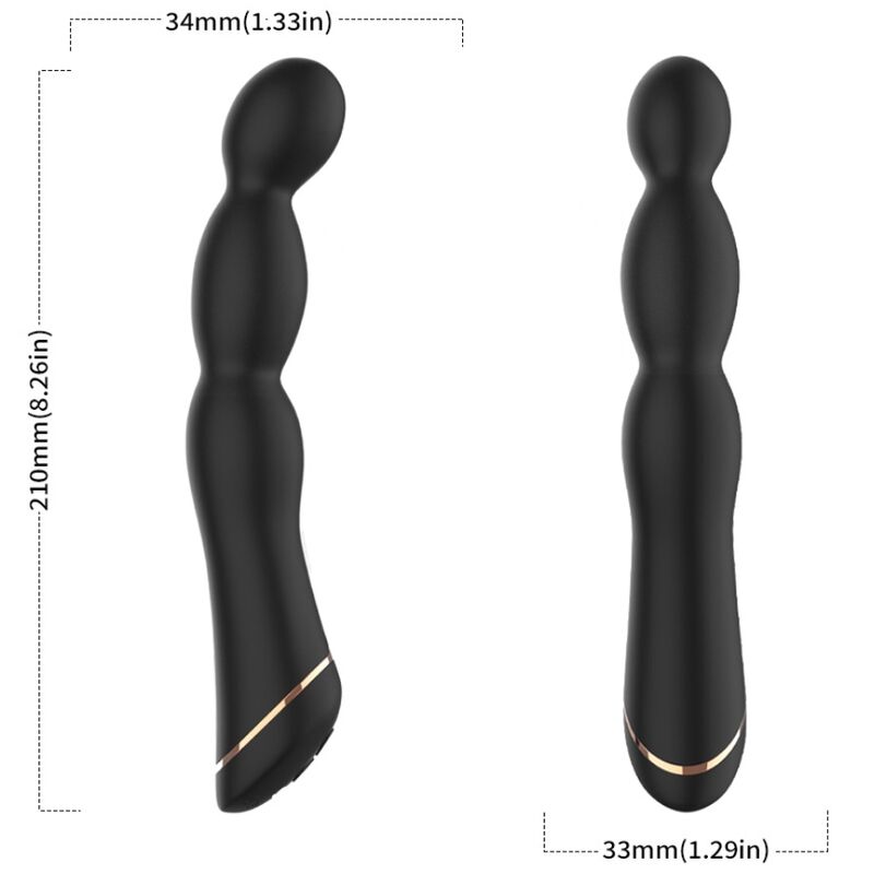 ARMONY - BAMBU VIBRATOR EINSTELLBAR SCHWARZ - Sexotim
