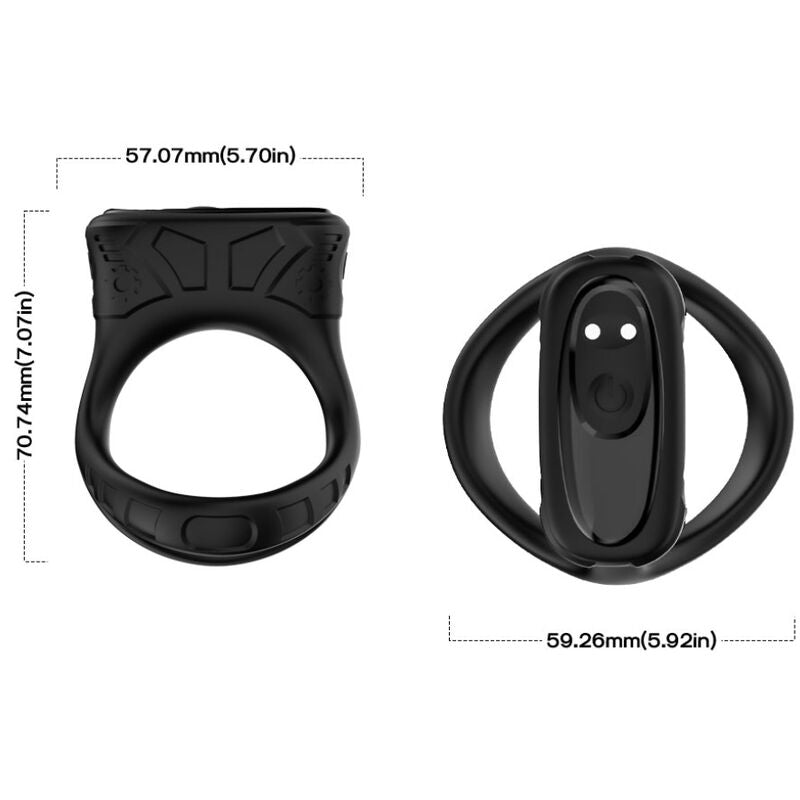 ARMONY - RINGVIBRATOR & MULTIPOSITION SCHWARZ - Sexotim