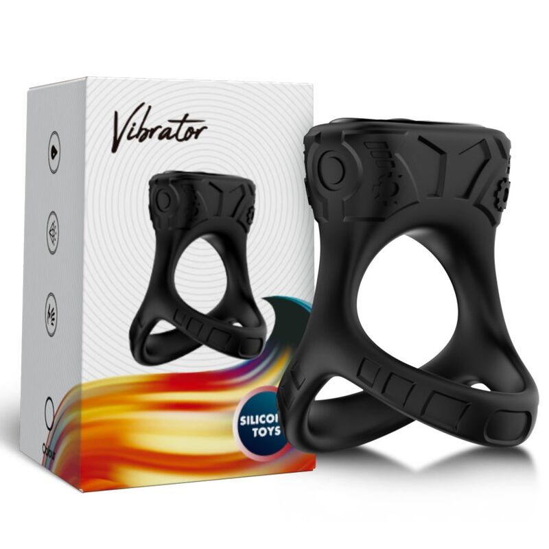 ARMONY - RINGVIBRATOR & MULTIPOSITION SCHWARZ - Sexotim