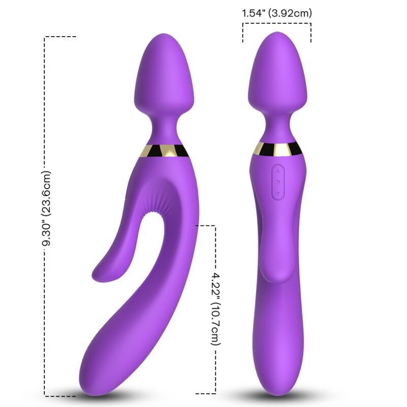 ARMONY - MASSAGER & VIBRATOR KANINCHEN LILA - Sexotim