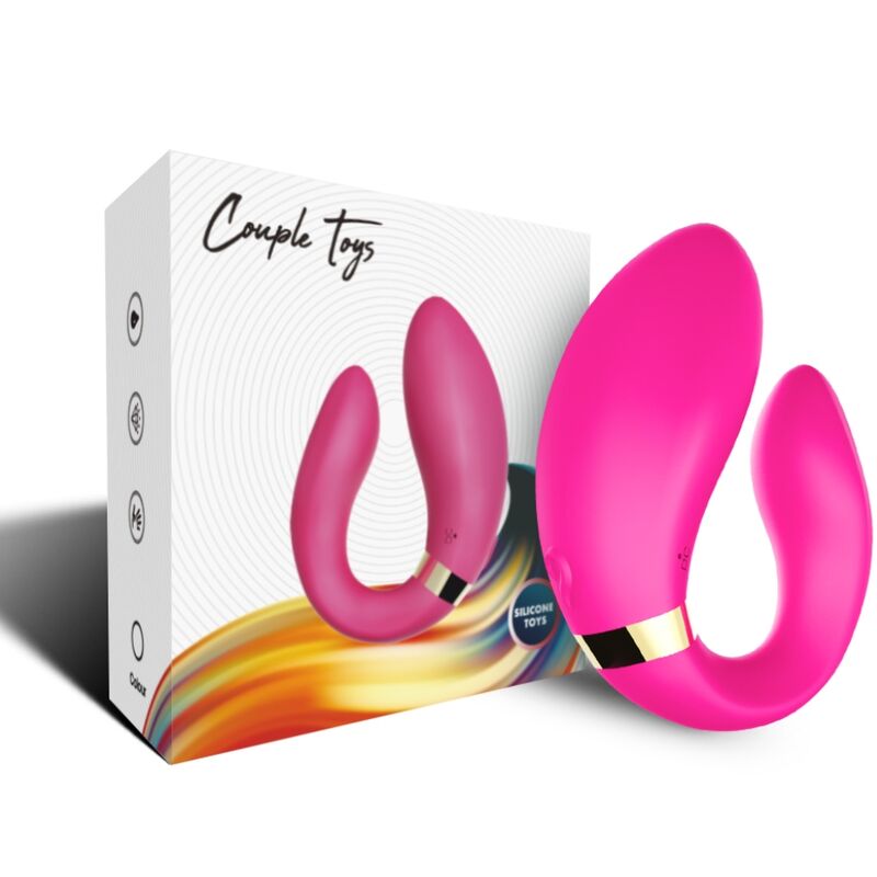 ARMONY - VIBRATOR FÜR PAARE MIT FERNBEDIENUNG FUCHSIA - Sexotim