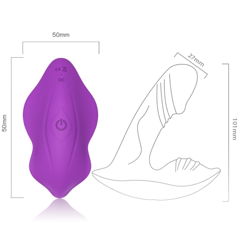 ARMONY - WHISTLE VIBRATOR INTRODUCIBLE FERNBEDIENUNG LILA - Sexotim
