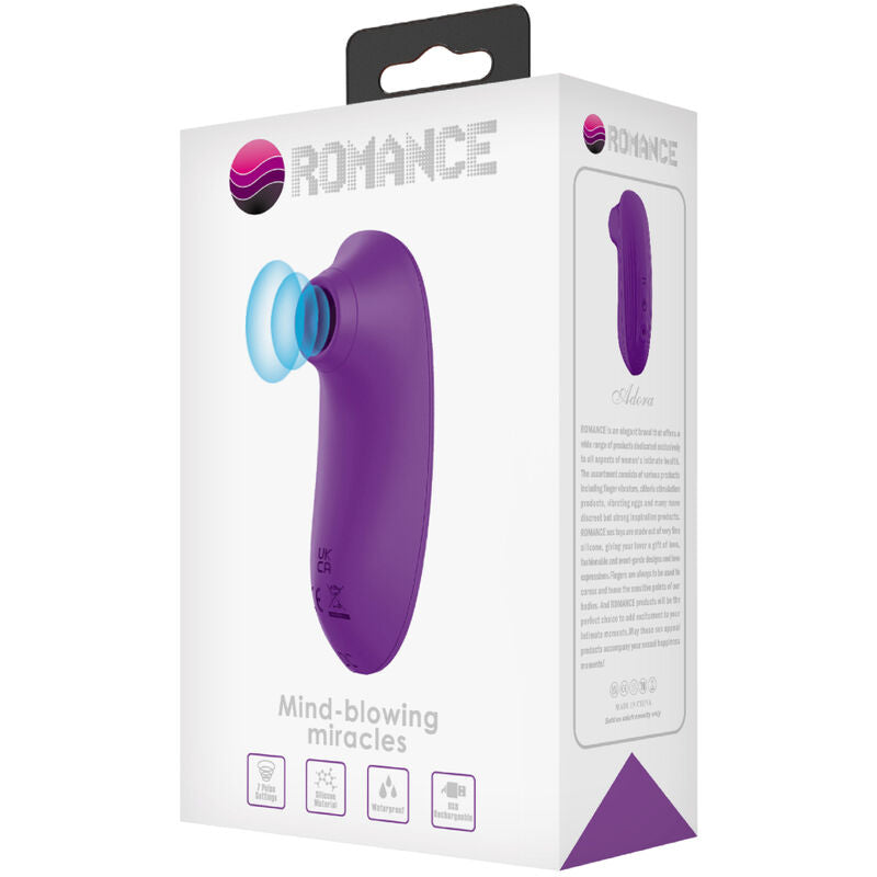 ROMANCE - ADORA MINI KLITORIS SAUGER VIOLET - Sexotim