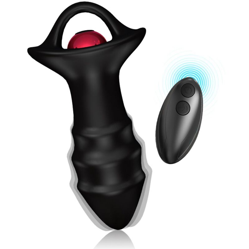 ARMONY - KYLIN FINGERVIBRATOR & ANALPLUG FERNBEDIENUNG SCHWARZ - Sexotim