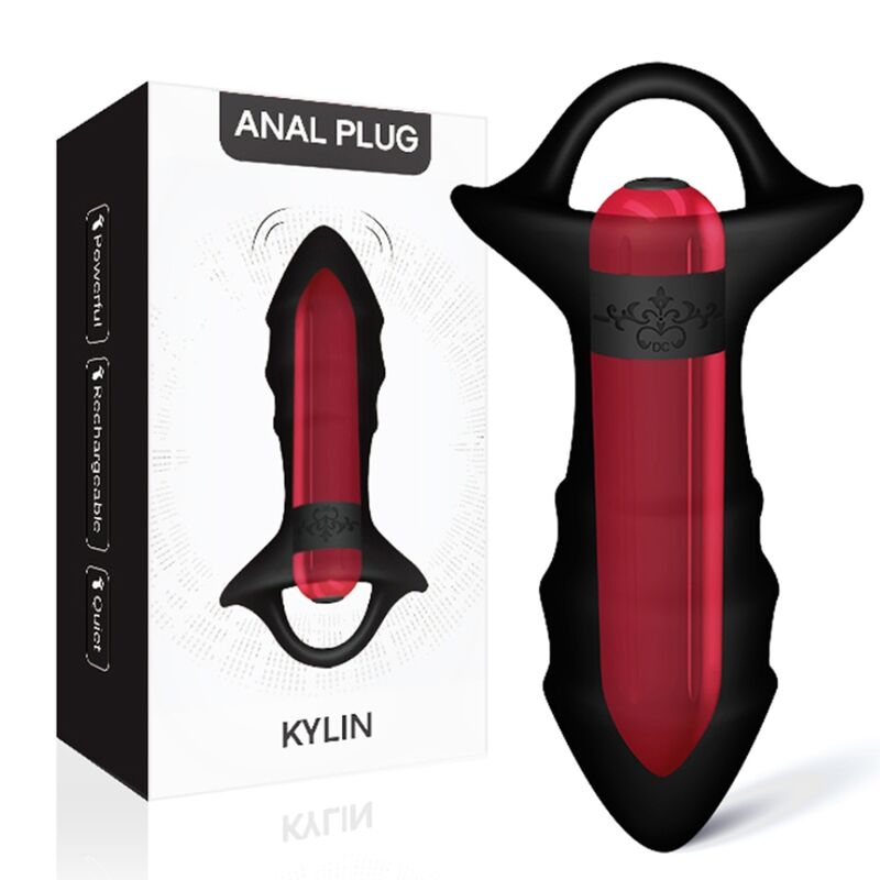 ARMONY - KYLIN FINGERVIBRATOR & ANALPLUG FERNBEDIENUNG SCHWARZ - Sexotim