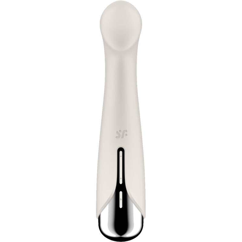 SATISFYER - SPINNING G-SPORT 1 ROTATOR VIBRATOR BLAU / BEIGE / ROT - Sexotim