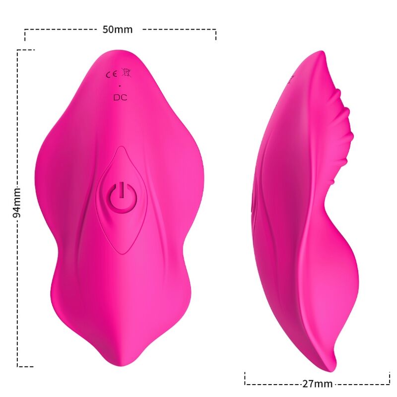 ARMONY - WHISPER TRAGBARES HÖSCHEN VIBRATOR MIT FERNBEDIENUNG FUCHSIA - Sexotim