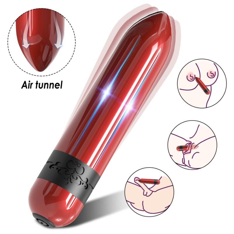 ARMONY - RAKETENVIBRATOR BULLET MIT FERNBEDIENUNG FUCHSIA - Sexotim