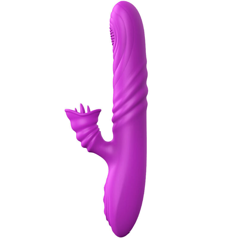 ARMONY - ANGELIA MULTIFUNKTIONSVIBRATOR MIT STIMULIERENDEM ZUNGENVIOLETTEN WÄRMEEFFEKT - Sexotim