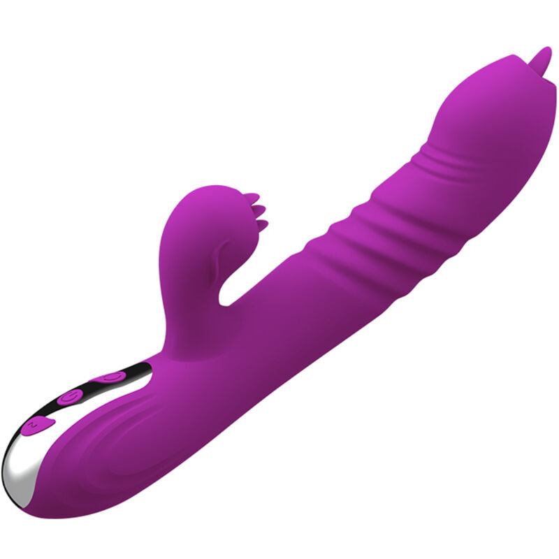 ARMONY - FAIRY MULTIFUNKTIONSVIBRATOR DOPPELZUNGE VIOLETTER WÄRMEEFFEKT - Sexotim