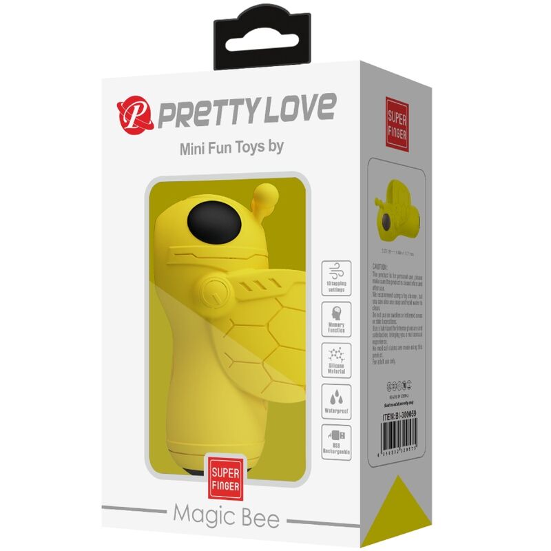 PRETTY LOVE - MINI-SPASSSPIELZEUG VON MAGIC BEE VIBRATOR & SUCKER - Sexotim