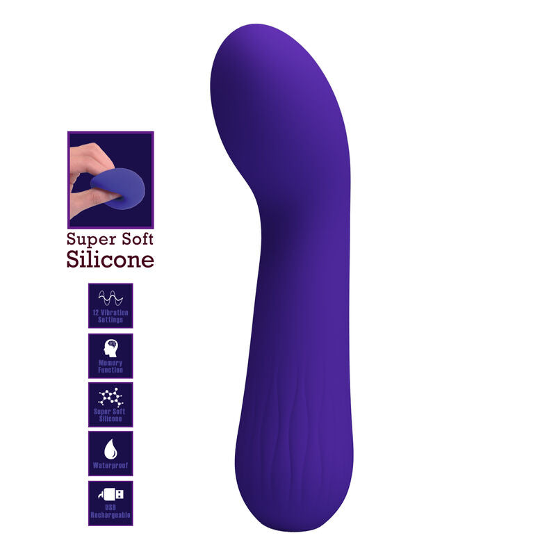 PRETTY LOVE - FAUN WIEDERAUFLADBARER VIBRATOR LILA - Sexotim