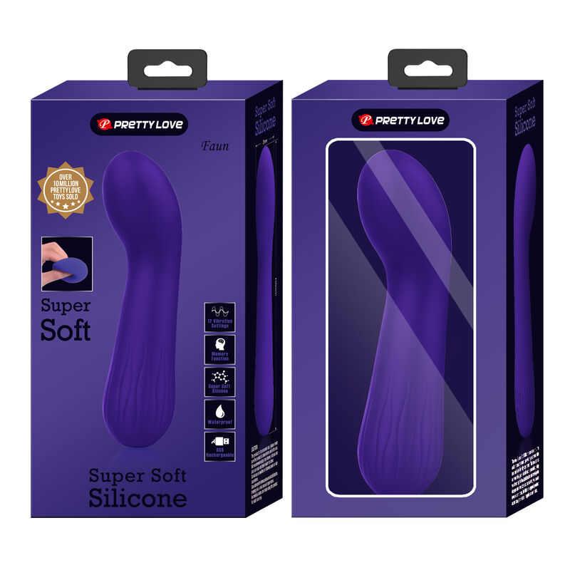PRETTY LOVE - FAUN WIEDERAUFLADBARER VIBRATOR LILA - Sexotim