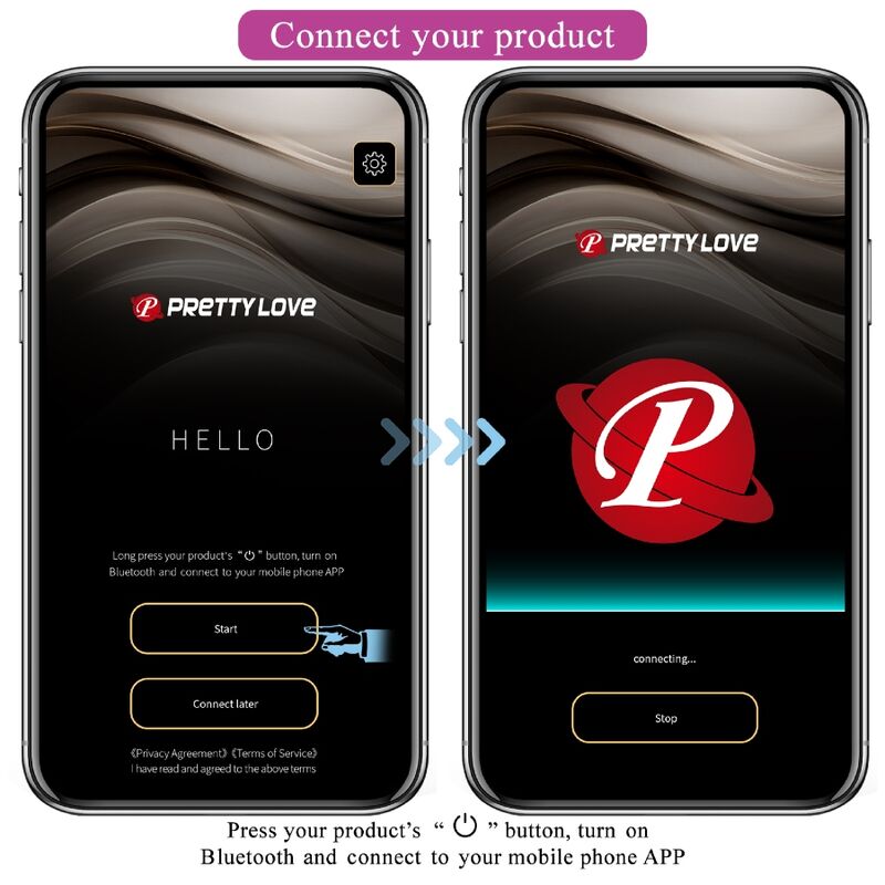 PRETTY LOVE - BILLY VIBRATIONSFERNBEDIENUNG LILA KOSTENLOSE APP - Sexotim