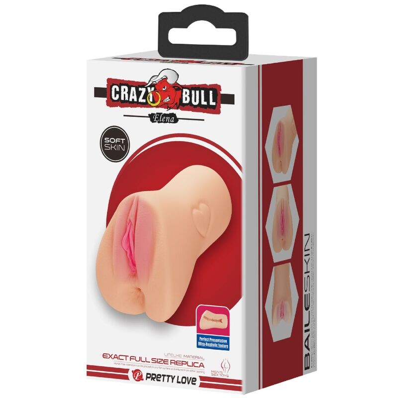 CRAZY BULL - ELENA MASTUBADOR IN VAGINAFORM - Sexotim