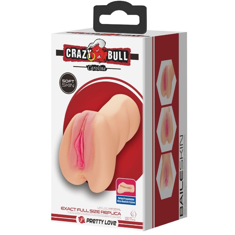 CRAZY BULL - CAROLINE VAGINAFÖRMIGER MASTUBADOR - Sexotim