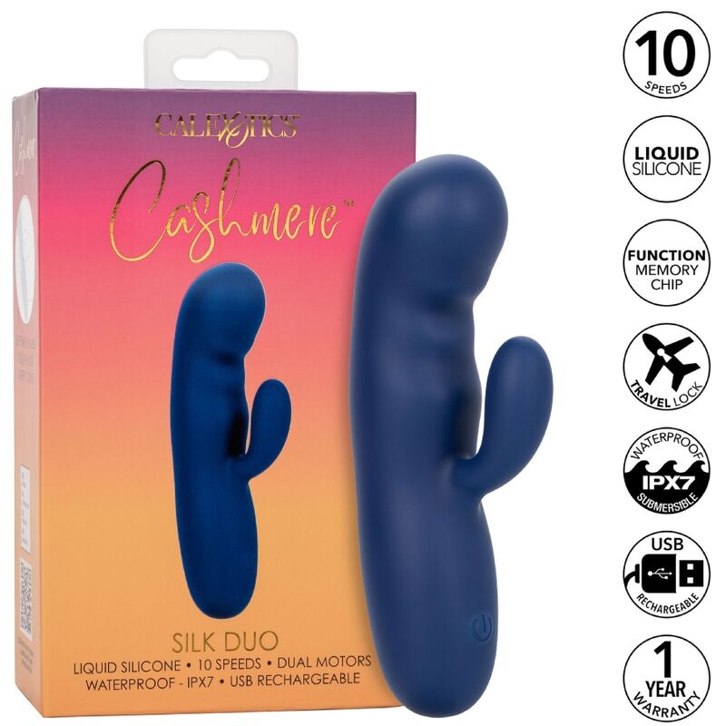 CALEXOTICS - CASHMERE-SEIDEN-DUO-BLAU - Sexotim