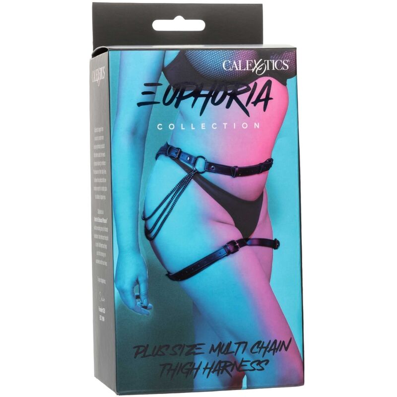 CALEXOTICS - EUPHORIA PLUS GRÖSSE MEHRKETTEN-OBERSCHENKELGESCHIRR - Sexotim
