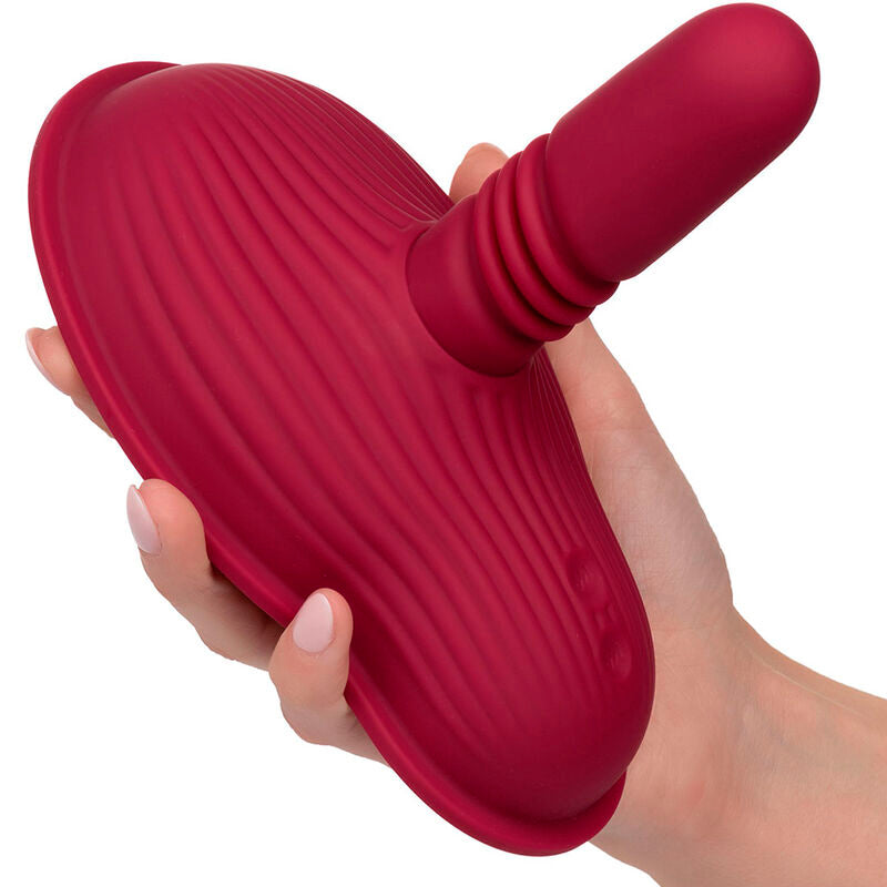 CALEXOTICS - RIDER MASSAGER DOPPELMOTOR FERNBEDIENUNG ROT - Sexotim