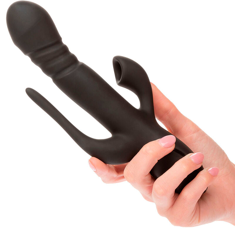 CALEXOTICS - VIBRATOR TRIPLE EUPHORIA SCHWARZ - Sexotim