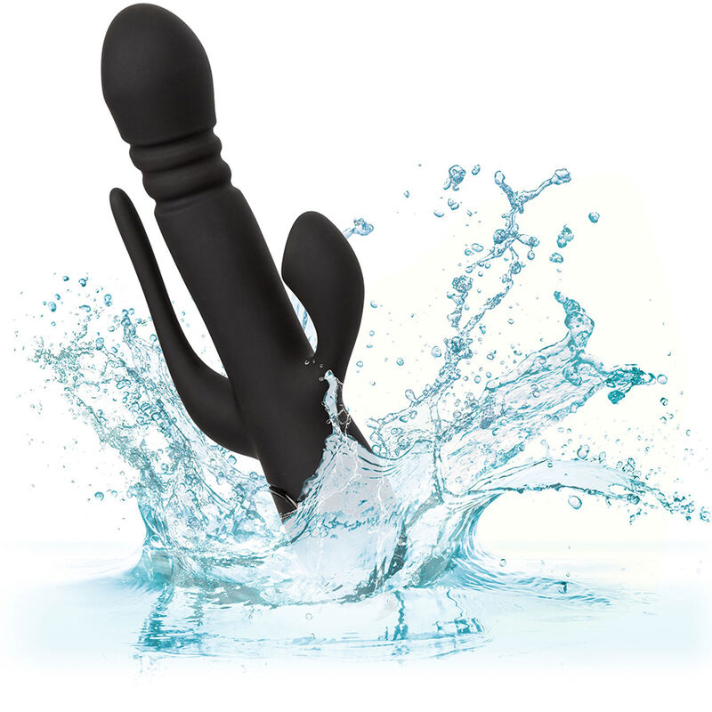 CALEXOTICS - VIBRATOR TRIPLE EUPHORIA SCHWARZ - Sexotim