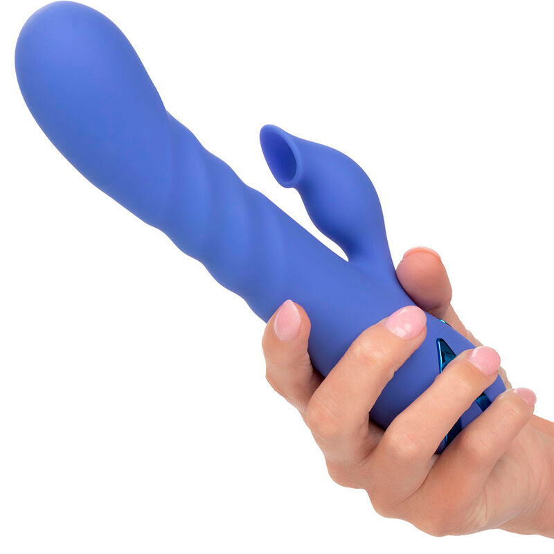 CALEXOTICS - LA LOVE VIBRATOR & SUCKER BLAU VON CALIFORNIA DREAMING - Sexotim