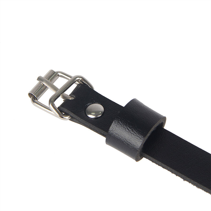 SUBBLIME - LEDER TAILLE UND BEIN HARNESS SCHWARZ EINE GRÖSSE - Sexotim