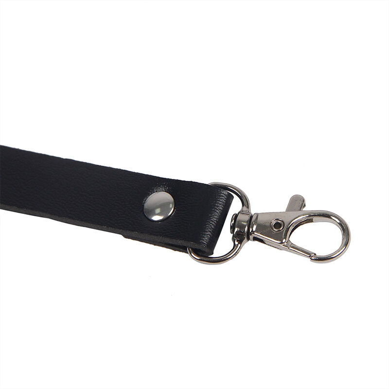 SUBBLIME - KÖRPERHARNESS VERSTELLBARE RIEMEN LEDER SCHWARZ EINE GRÖSSE - Sexotim