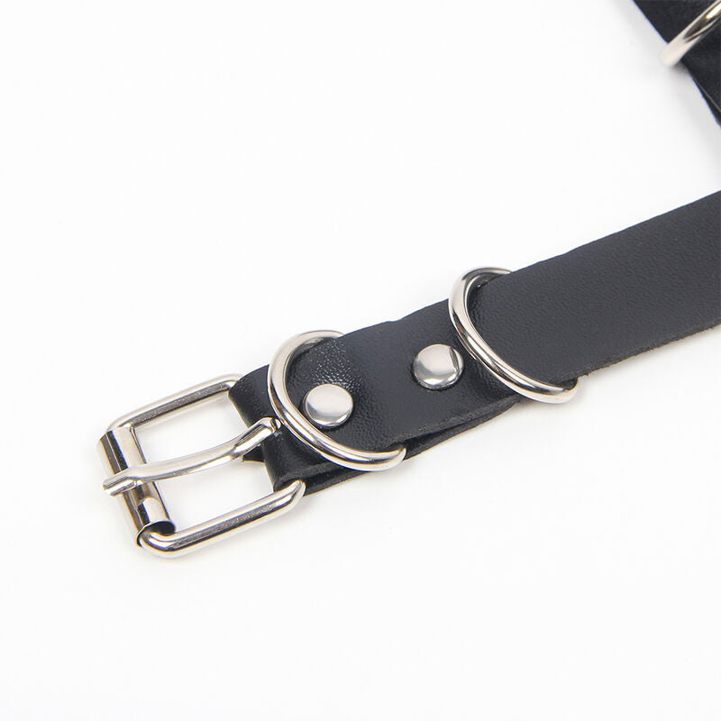 SUBBLIME - HARNESS-BH MIT KETTENDETAIL, EINE GRÖSSE - Sexotim