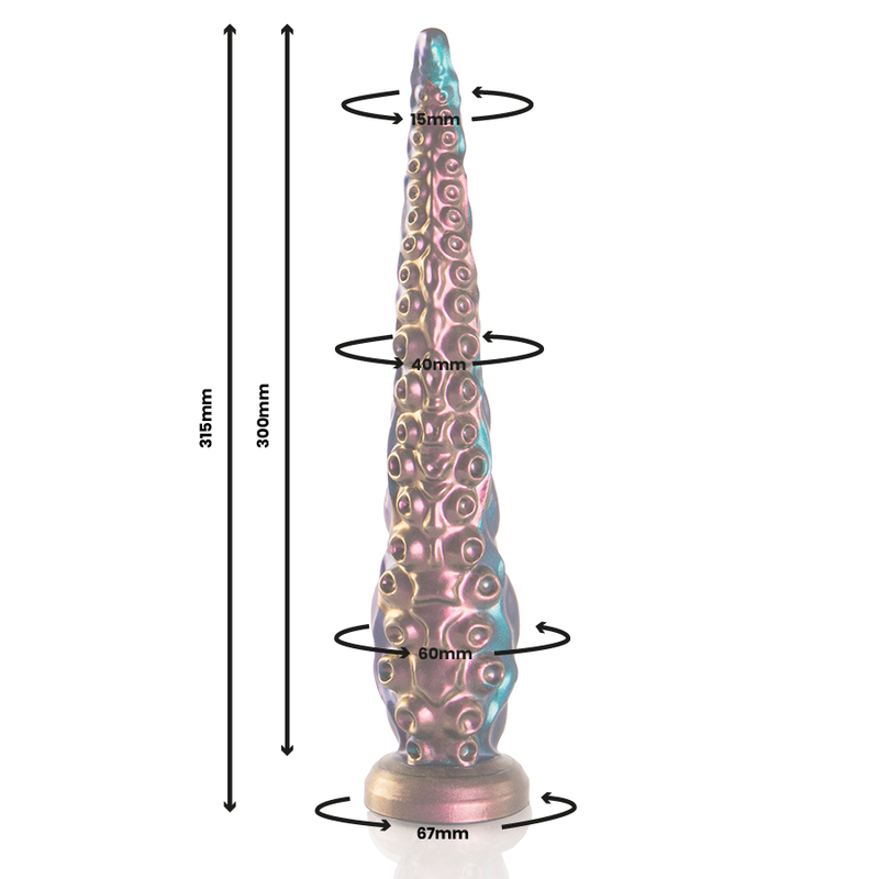 EPIC - CHARYBDIS FEINER TENTAKEL-DILDO, GROSSE GRÖSSE - Sexotim