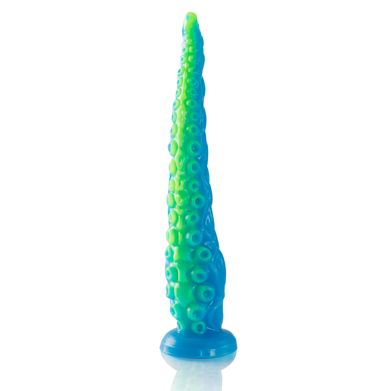 EPIC - SCYLLA FLUORESZIERENDER DÜNNER TENTAKEL-DILDO, GROSSE GRÖSSE - Sexotim