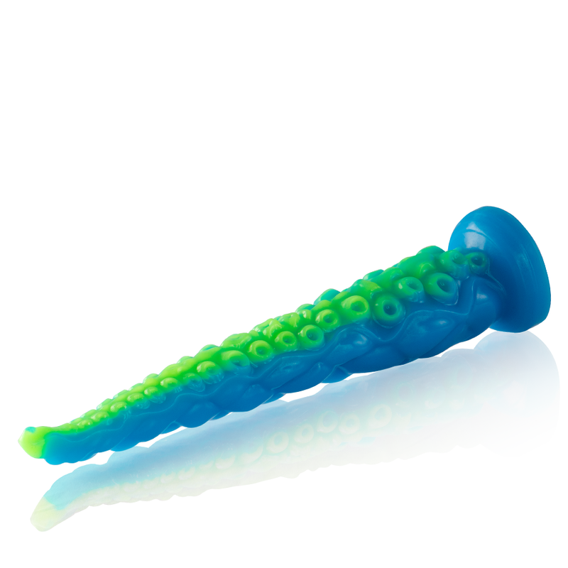 EPIC - SCYLLA FLUORESZIERENDER DÜNNER TENTAKEL-DILDO, GROSSE GRÖSSE - Sexotim