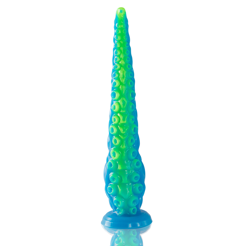 EPIC - SCYLLA FLUORESZIERENDER DÜNNER TENTAKEL-DILDO, GROSSE GRÖSSE - Sexotim