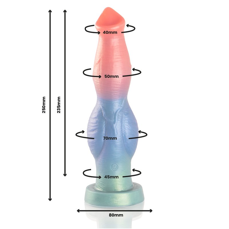 EPIC - ARION DILDO SYMPHONY OF PLEASURE MIT FERNBEDIENUNG - Sexotim