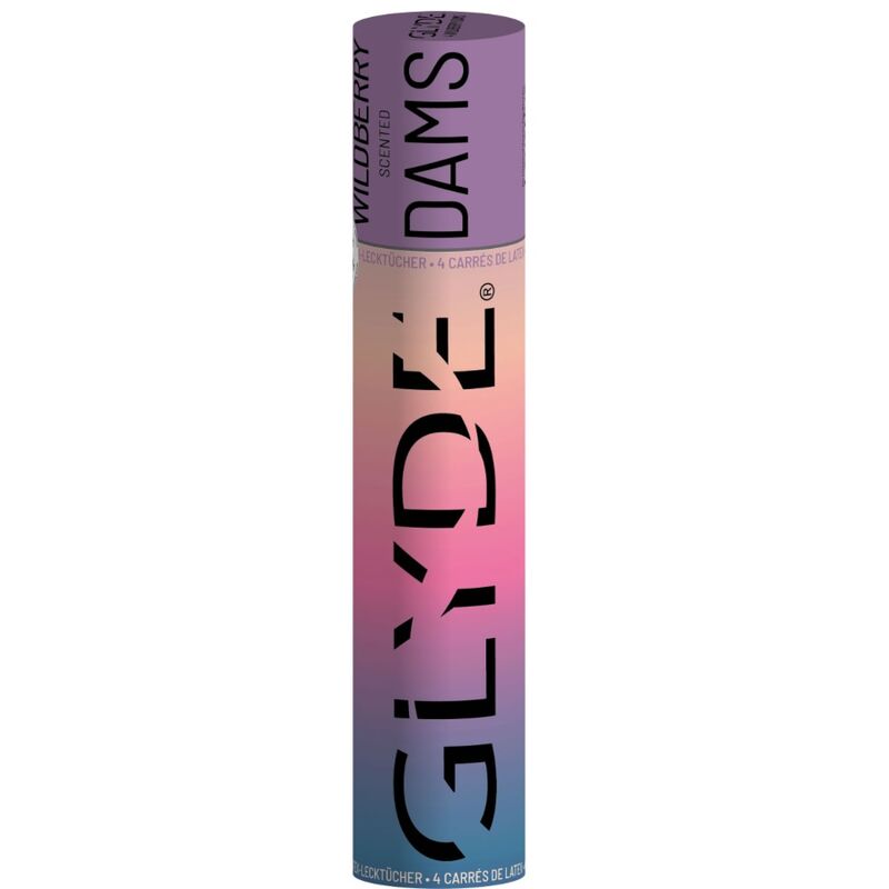 SHEER GLYDE - DAMS LAMINAS LATEX ORALSEX WILDE BROMBEEREN - Sexotim