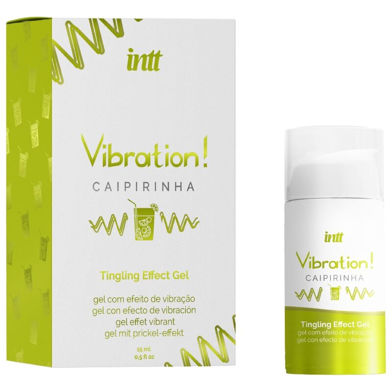 INTT - KRAFTVOLLES INTIMATIMULANS CAIPIRINHA FLÜSSIGE VIBRATORGEL 15 ML - Sexotim