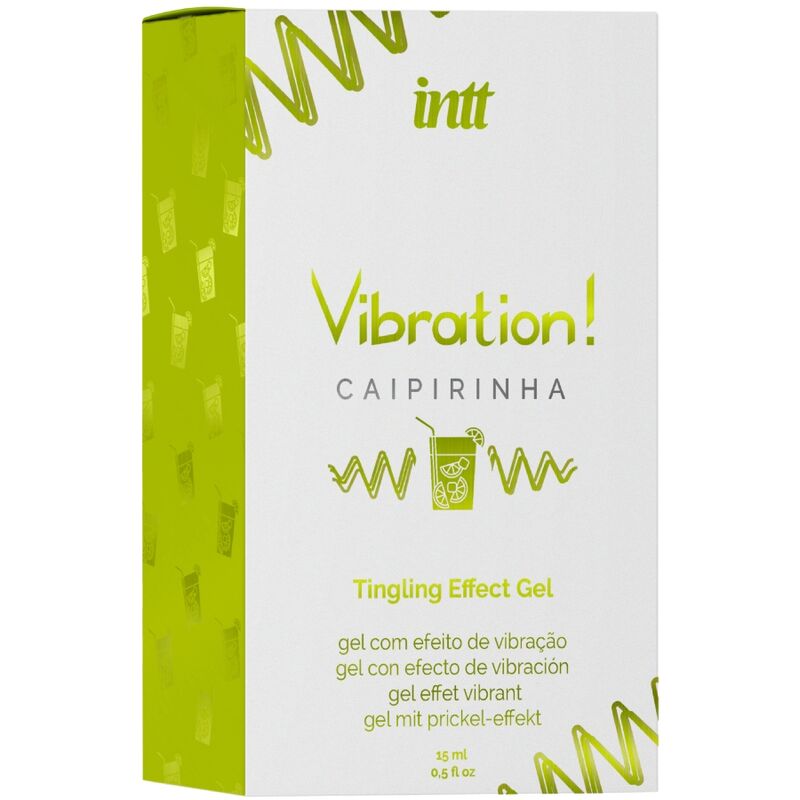 INTT - KRAFTVOLLES INTIMATIMULANS CAIPIRINHA FLÜSSIGE VIBRATORGEL 15 ML - Sexotim