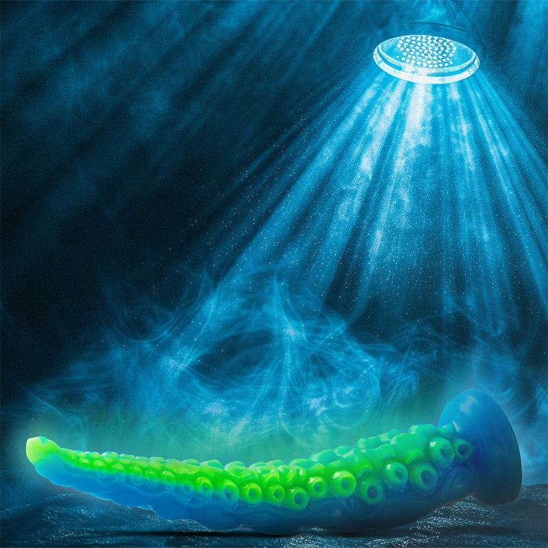 EPIC - SCYLLA FLUORESZIERENDER DÜNNER TENTAKEL-DILDO, KLEINE GRÖSSE - Sexotim